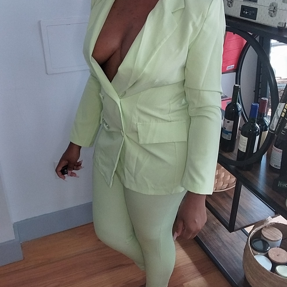 Sage suit